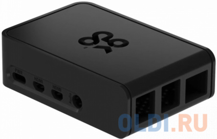  Raspberry Pi 4 Model B Official Case Okdo Slide Series, Black, Retail,  Raspberry Pi 4 Model B (187-3796/187-3799)(ASM-1900138-21) RTL {96} (815065)  