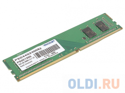      Patriot PSD44G240082 DIMM 4Gb DDR4 2400 MHz PSD44G240082  