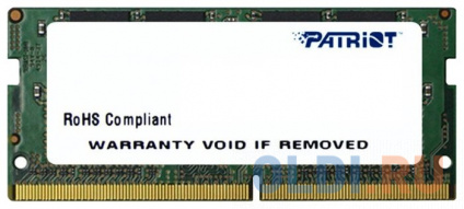      Patriot Memory PSD44G240082S SO-DIMM 4GB DDR4 2400MHz  