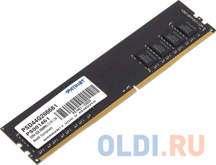      Patriot Signature Line DIMM 4Gb DDR4 2666 MHz PSD44G266681  