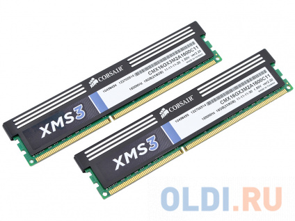      Corsair CMX16GX3M2A1600C11 DIMM 16Gb DDR3 1600MHz  