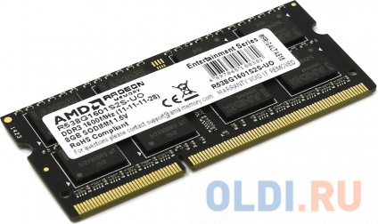      AMD R538G1601S2S-UO SO-DIMM 8Gb DDR3 1600MHz  