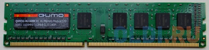      QUMO QUM3U-4G1600C11 DIMM 4Gb DDR3 1600 MHz QUM3U-4G1600C11   