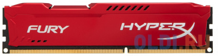      Kingston HX313C9FR/8 HyperX FURY Red Series DIMM 8Gb DDR3 1333MHz  