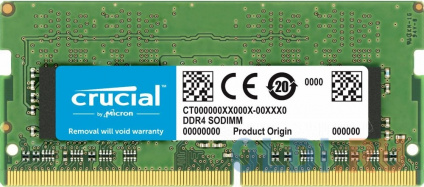      Crucial CT8G4SFRA266 SO-DIMM 8Gb DDR4 2666 MHz CT8G4SFRA266  