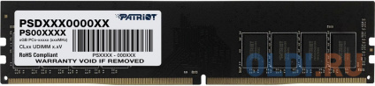      Patriot Signature Line DIMM 8Gb DDR4 3200 MHz PSD48G320081  --