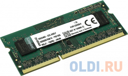      Kingston KVR13S9S8/4 SO-DIMM 4Gb DDR3 1333MHz  