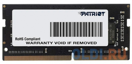      Patriot Signature Line SO-DIMM 16Gb DDR4 2666 MHz PSD416G266681S  