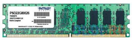      Patriot PSD22G80026 DIMM 2Gb DDR2 800MHz  