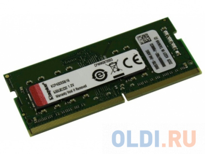      Kingston KCP432SS8/16 SO-DIMM 16Gb DDR4 3200MHz  
