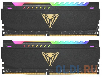      Patriot Viper Steel RGB DIMM 16Gb DDR4 3200 MHz PVSR416G320C8K  -