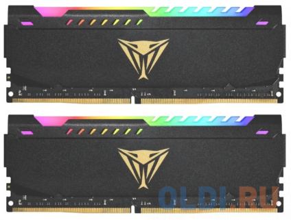      Patriot Viper Steel RGB DIMM 64Gb DDR4 3200MHz PVSR464G320C8K   