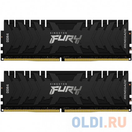      Kingston FURYRenegadeBlack DIMM 32Gb DDR4 3600 MHz KF436C16RB1K2/32  
