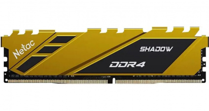      Netac Shadow Yellow DIMM 16Gb DDR4 3200 MHz NTSDD4P32SP-16Y  --