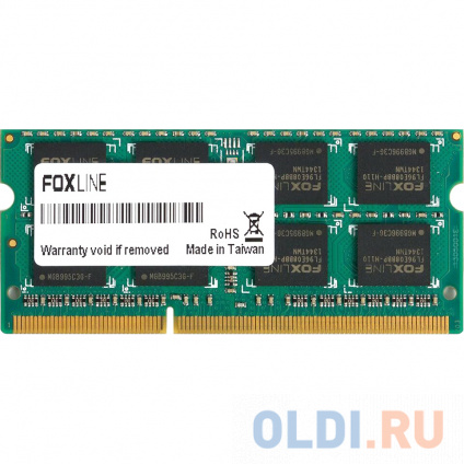  Foxline SODIMM 16GB 3200 DDR4 ECC CL22 (1Gb*8)  