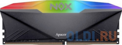      Apacer NOX RGB Black DIMM 16Gb DDR4 3200 MHz AH4U16G32C28YNBAA-1  