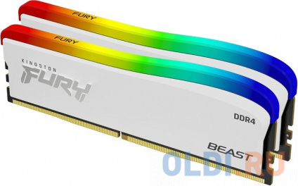      Kingston Fury Beast White SE DIMM 16Gb DDR4 3200 MHz KF432C16BWAK2/16  
