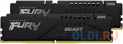      Kingston Fury Beast DIMM 64Gb DDR5 5200 MHz KF552C40BBK2-64 KF552C40BBK2-64  