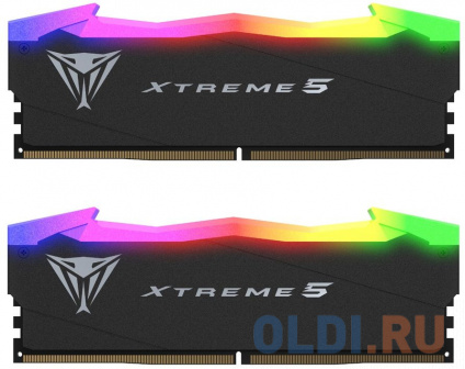      Patriot Viper Xtreme 5 RGB DIMM 48Gb DDR5 7600 MHz PVXR548G76C36K  -