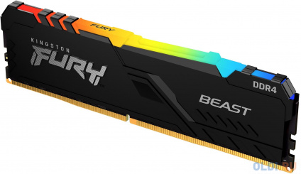     Kingston Fury Beast RGB DIMM 64Gb DDR4 3200 MHz KF432C16BB2AK2/64  