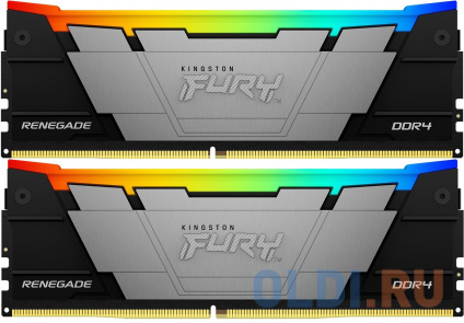     Kingston Fury Renegade RGB DIMM 32Gb DDR4 3200 MHz KF432C16RB12AK2/32  