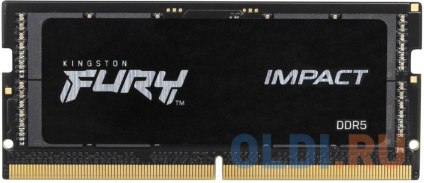      Kingston Fury Impact SO-DIMM 16Gb DDR5 5600 MHz KF556S40IB-16  