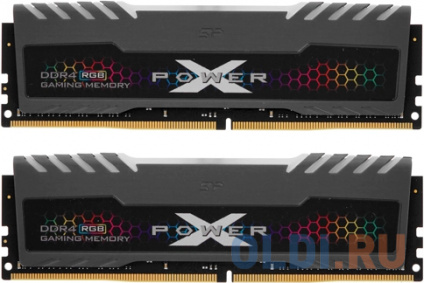      Silicon Power XPower Turbine RGB DIMM 32Gb DDR4 3200 MHz SP032GXLZU320BDB  -