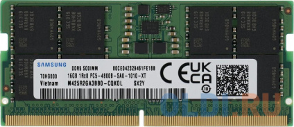  / Samsung DDR5 16GB SODIMM 4800MHz 1Rx8, 1.1V  