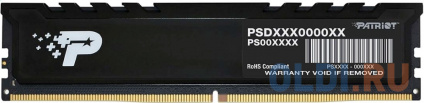      Patriot Signature Premium DIMM 32Gb DDR5 4800 MHz PSP532G48002H1  