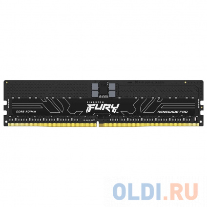    Kingston 16GB DDR5 6000 FURY Renegade Pro RDIMM Black EXPO ECC Registered DIMM (Single Module) 1RX8 32-38-38 1.35V 288-pin 16Gbit  -