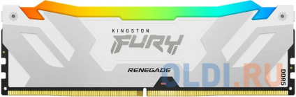      Kingston Fury Renegade White RGB DIMM 16Gb DDR5 6800 MHz KF568C36RWA-16  -