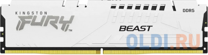      Kingston Fury Beast White DIMM 32Gb DDR5 5200 MHz KF552C40BW-32   