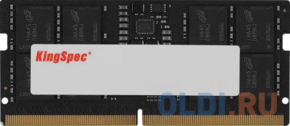   DDR5 16GB 5600MHz Kingspec KS5600D5N11016G RTL PC5-41600 CL40 SO-DIMM 288-pin 1.1 single rank Ret   