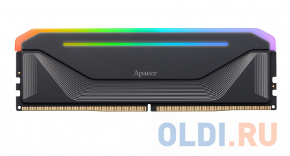  Apacer DDR5 16GB 6000MHz DIMM NOX RGB Black Gaming Memory CL38 1.35V (Retail) 2048*8 Heat Sink (Retail) 3 years (AH5U16G60C622NBAA-1)  