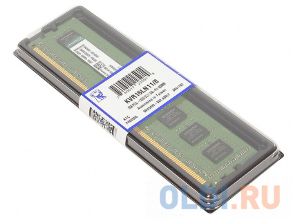      Kingston ValueRAM DIMM 8Gb DDR3L 1600MHz KVR16LN11/8  