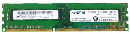      Crucial CT51264BD160B DIMM 4Gb DDR3L 1600MHz  