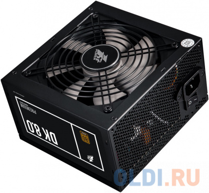    1STPLAYER DK PREMIUM 800W / ATX 2.4, APFC, 80 PLUS BRONZE, 120mm fan / PS-800AX  