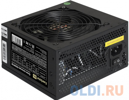    400W ExeGate 400NPXE (ATX, PPFC, PC, 12cm fan, 24pin, 4pin, PCIe, 3xSATA, 2xIDE, FDD, black,  220V  )  