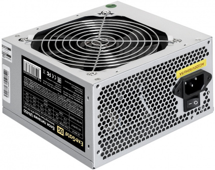    450W ExeGate UN450 (ATX, PC, 12cm fan, 24pin, 4pin, PCIe, 3xSATA, 2xIDE, FDD,  220V  )  