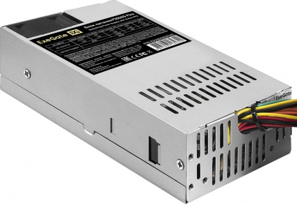    250W ExeGate F250AS (Flex ATX, for ITX case, APFC,  80% (80 PLUS), 4cm fan, 24pin, (4+4)pin, PCI-E, 3xSATA, 2xIDE)  --
