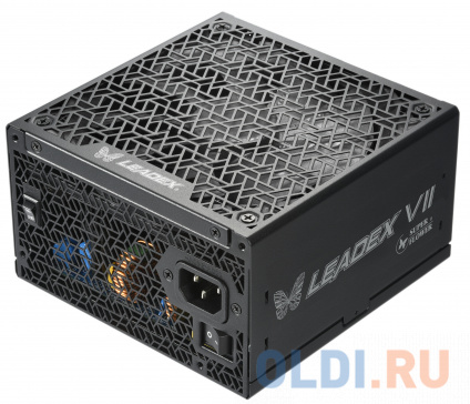    850 / Super Flower Power Supply Leadex VII, 850W, ATX 3.0, 140mm, 12xSATA, 3xPCI-E(6+2), 1x12VHPWR, APFC, 80+ GOLD, Full Modular  