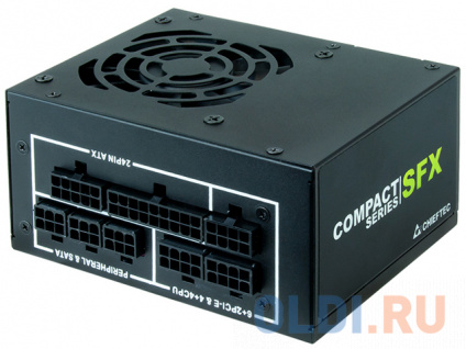 Chieftec Compact CSN-450C (ATX 2.3, 450W, SFX, Active PFC, 80mm fan, 80 PLUS GOLD, Full Cable Management) Retail  --