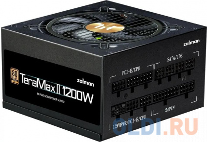    Zalman ATX 1200W ZM1200-TMXII 80+ gold (20+4pin) APFC 120mm fan 12xSATA Cab Manag RTL   