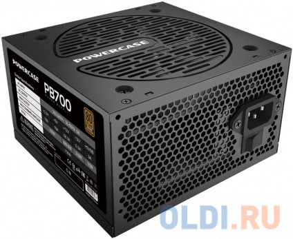  Powercase PB700 (80 Plus Bronze, ATX 2.31, 700W, APFC, DC-DC, 120mm Fan) / PS-700B-DC  