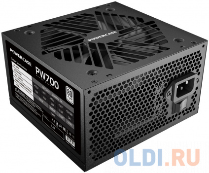  Powercase PW700 (80 Plus, ATX 2.31, 700W, APFC, DC-DC, 120mm Fan) / PS-700W-DC  -
