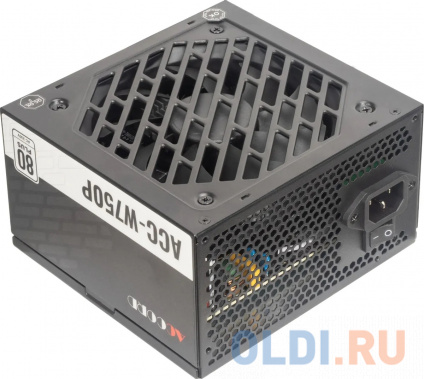    Accord ATX 750W ACC-W750P 80 PLUS WHITE (20+4pin) 120mm fan 6xSATA RTL  