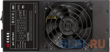    Accord TFX 500W ACC-TFX500 80 PLUS WHITE (20+4pin) APFC 80mm fan 3xSATA RTL  