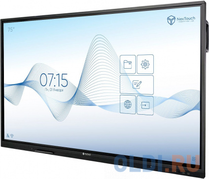    NextPanel 75.  : 75&quot;, 4 (3840*2160), 370 /2, 4000:1, IR, 10 , 20 , VESA 800x600, Wi-Fi, Android 8.0. OPS :  Intel Core i5, DDR4 8, SSD 128.[IFCCV1INT75]  -