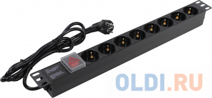  Exegate EX280841RUS   ExeGate ServerPro PDU-19H802 Al-8S-EU1.8-SW, 19&quot;,1U,, 8Schuko, , 1.8  --