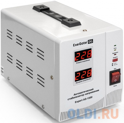    ExeGate Expert AS-1500 (1500,  140...260,  .  /. ,  220±8%,  98%, 5  , , . , 2 , RTL)  